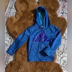 Zip up adidas hoodie with pockets